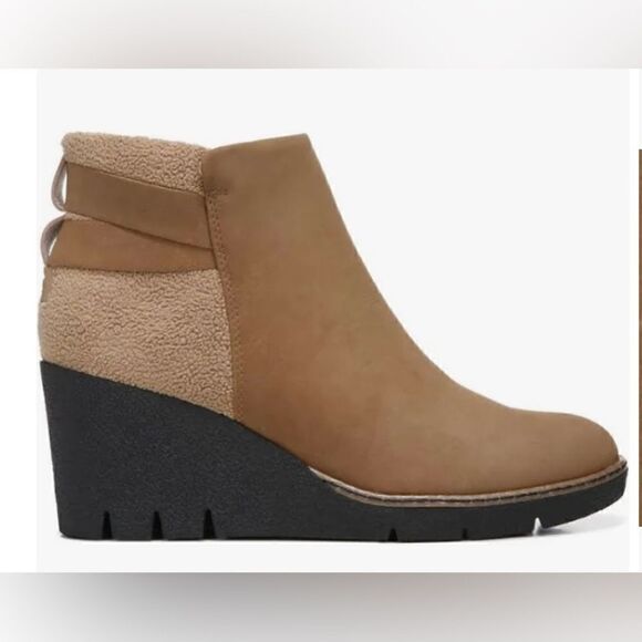 Dr. Schools Wedge Libi Ankle bootie in Honey. NWT - Picture 1 of 16
